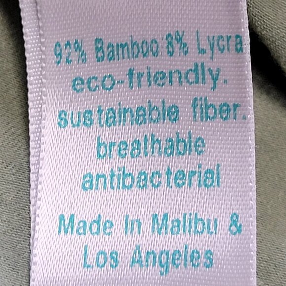 Green Long Dress Bamboo Dress Maxi Midi Dress _ Size L - Picture 12 of 14